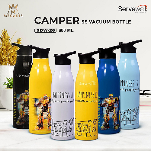 Camper - SS Vacuum Bottle 600 ml - Kprints